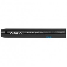 ARMSTAR 1/2 inch UNF Thread airgun silencers Tapered in Matt Black for .177, .20, .22 and .25 calibre air rifles