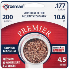 Crosman Copper Magnum Domed Airgun Pellet .177 Calibre 10.6 Grain tin of 200