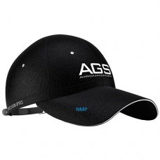 AGS Scopes Embroidered Logo Baseball Cap Black